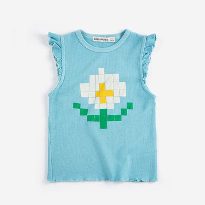 BOBO CHOSES - Pixel Daisy ruffled top