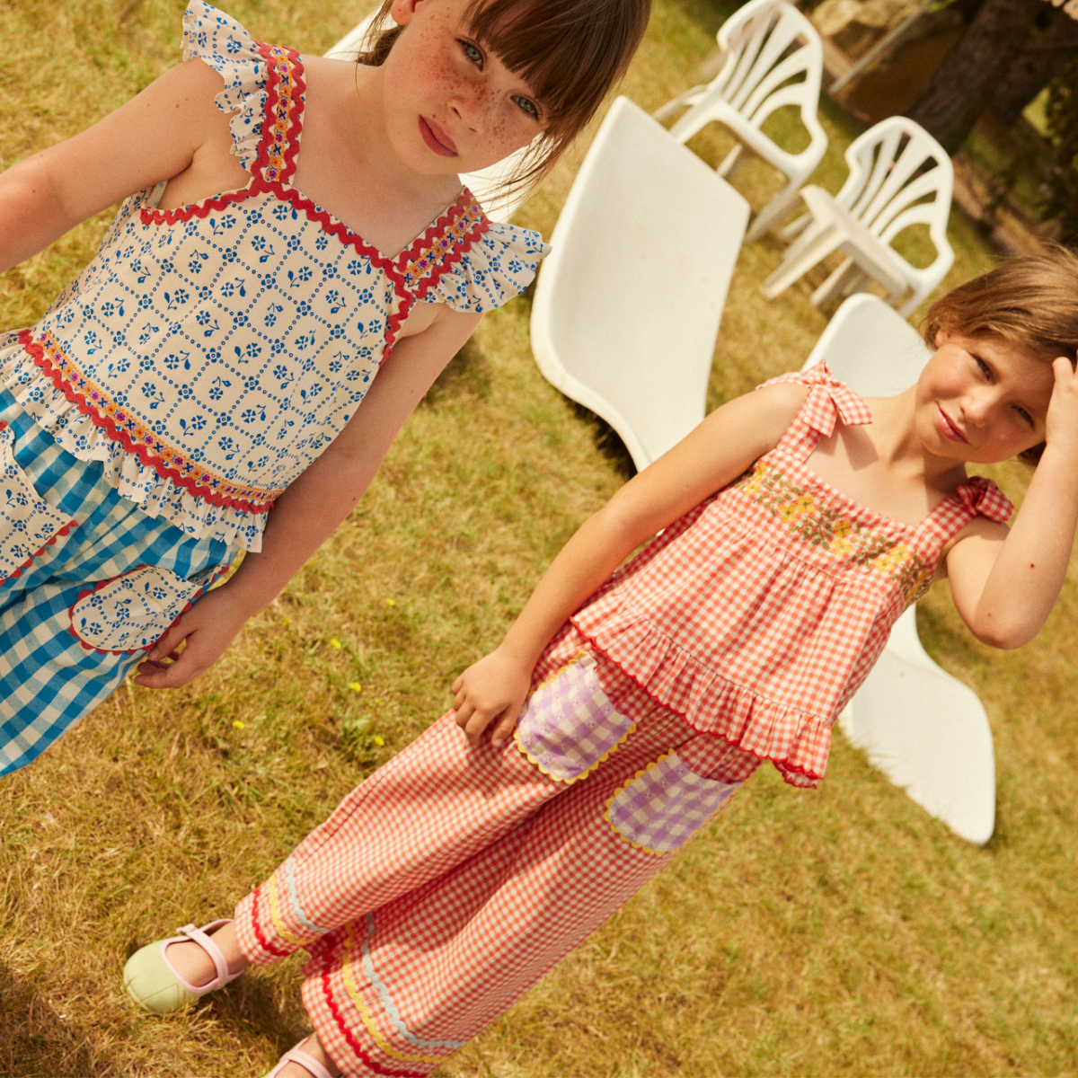 hello Simone - Mouna pants＜Emberglow＞