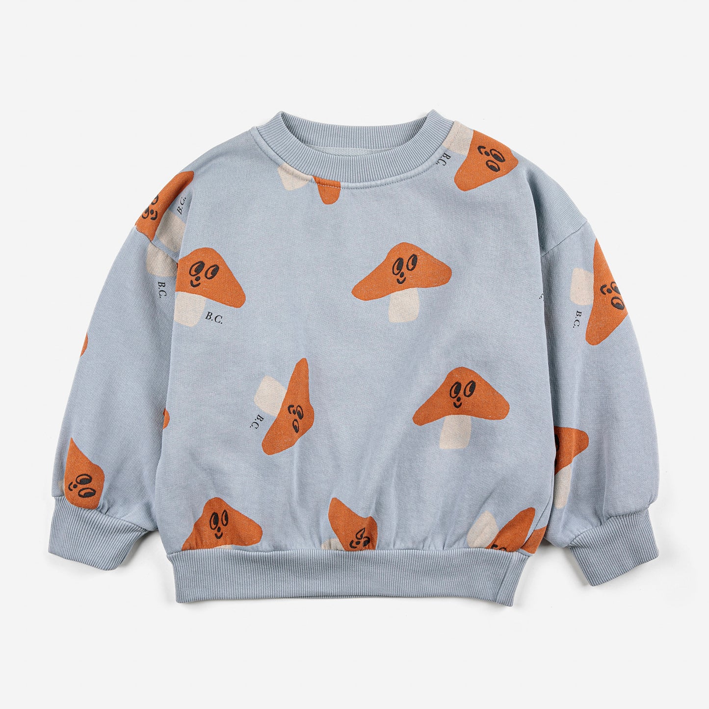 BOBO CHOSES - Mr. Mushroom all over sweatshirt