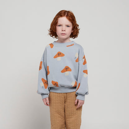 BOBO CHOSES - Mr. Mushroom all over sweatshirt