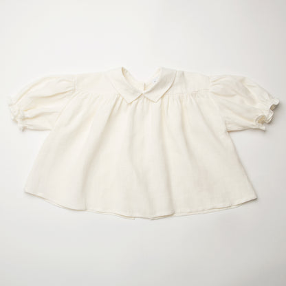 70%OFF / Nellie Quats - Duck, Duck, Goose Blouse ＜Milk Linen＞